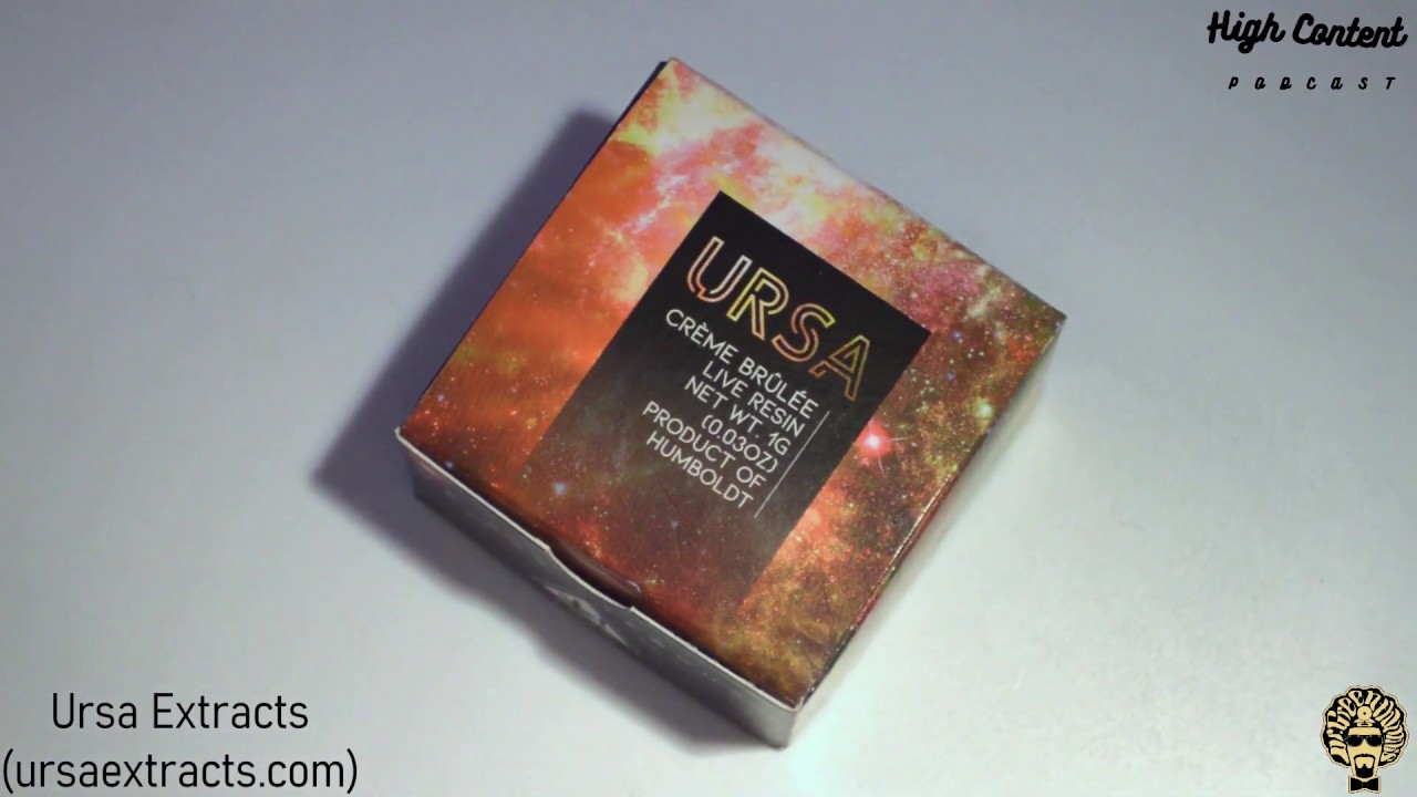 PRODUCT REVIEW - URSA EXTRACTS - CREME BRULEE - LIVE RESIN
