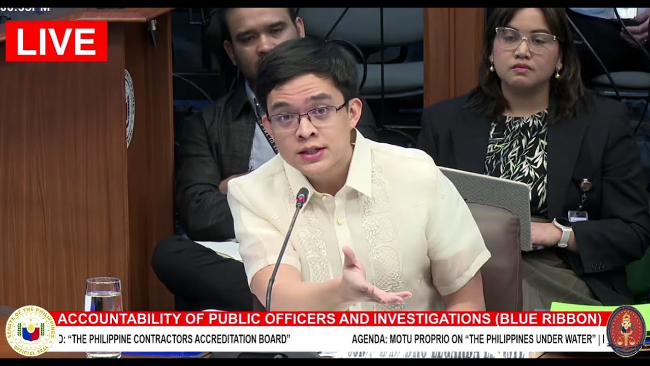 🔴LIVE!  LEANDRO LEVI̱STE  HUMARAP SA BLUE RIBBON COMMITTEE KAUGNAY SA NILALAMAN NG ‘CABRAL FILES’