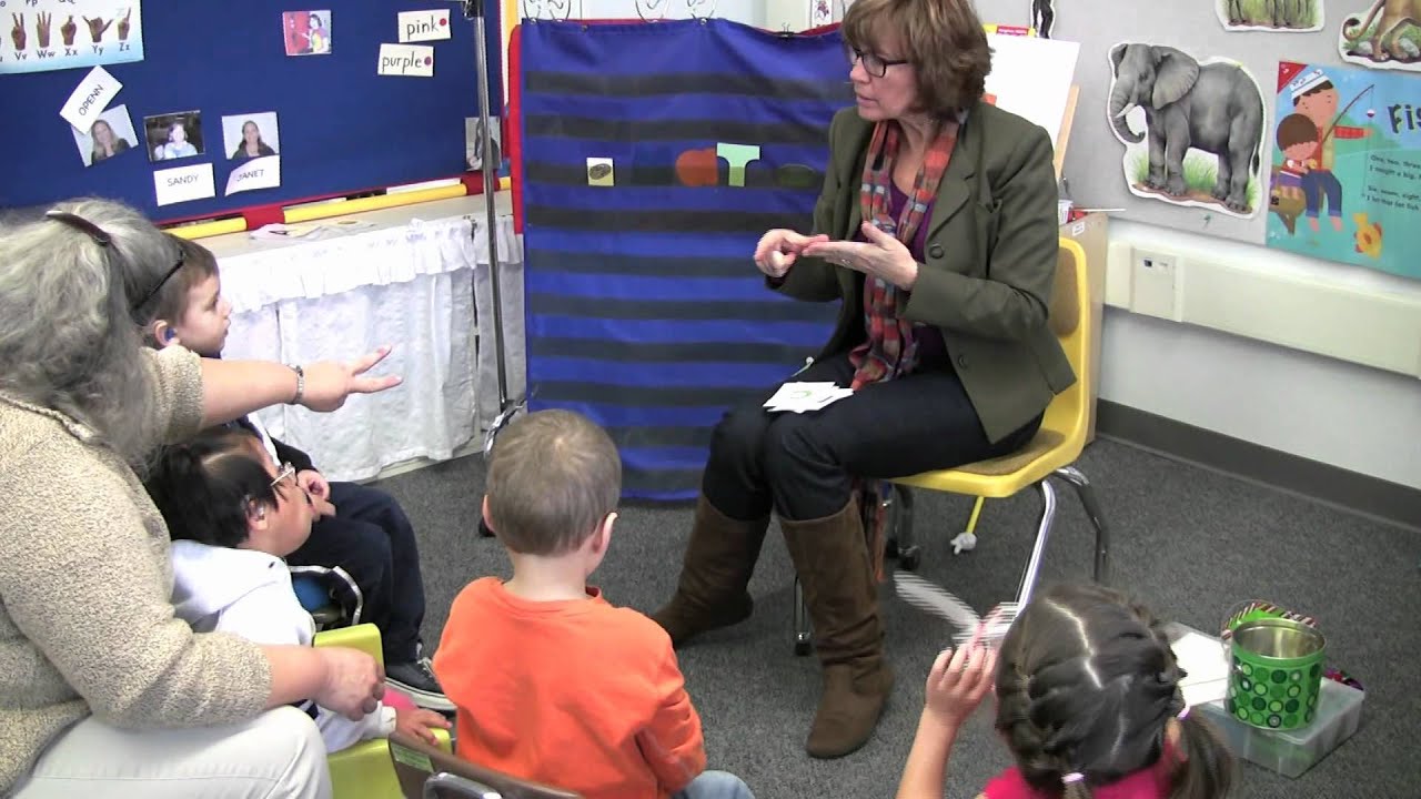 Deaf and Hard of Hearing Children, Speaking to Reading