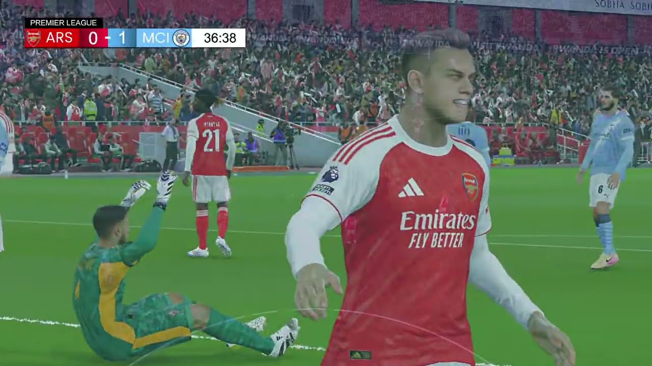 Arsenal vs Manchester City | Premier League 2025/26 | eFootball Simulation