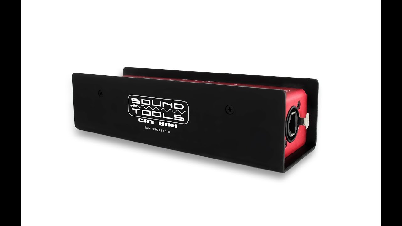 CAT  Box - Analog Audio Over CAT5 Stagebox