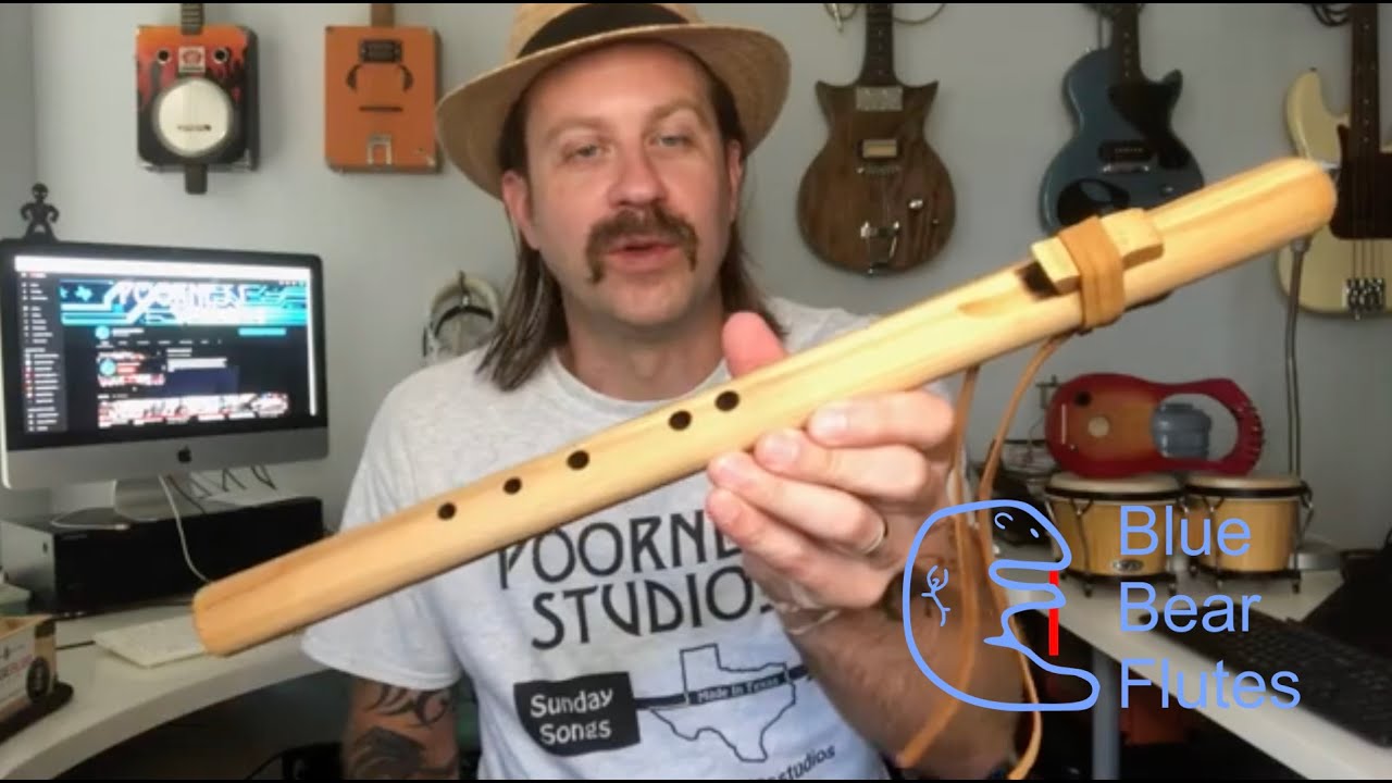 Blue Bear Western Cedar Flute: Unboxing & Initial Review (key of A minor)