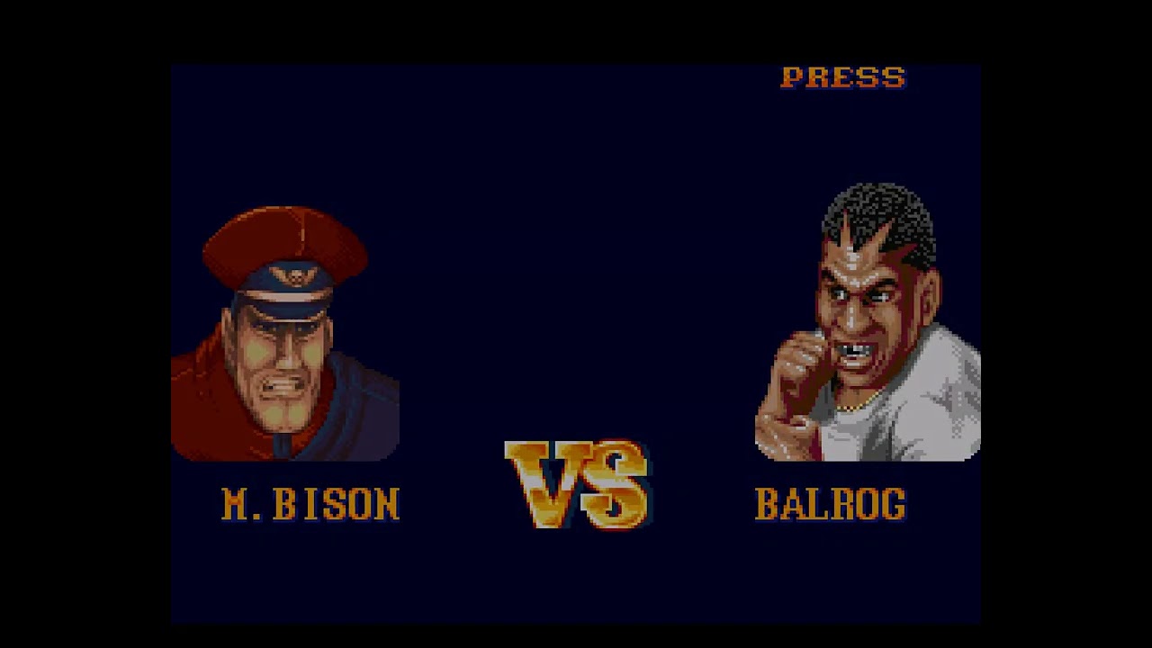 SNES Street Fighters 2 WW BOSS M.Bison.