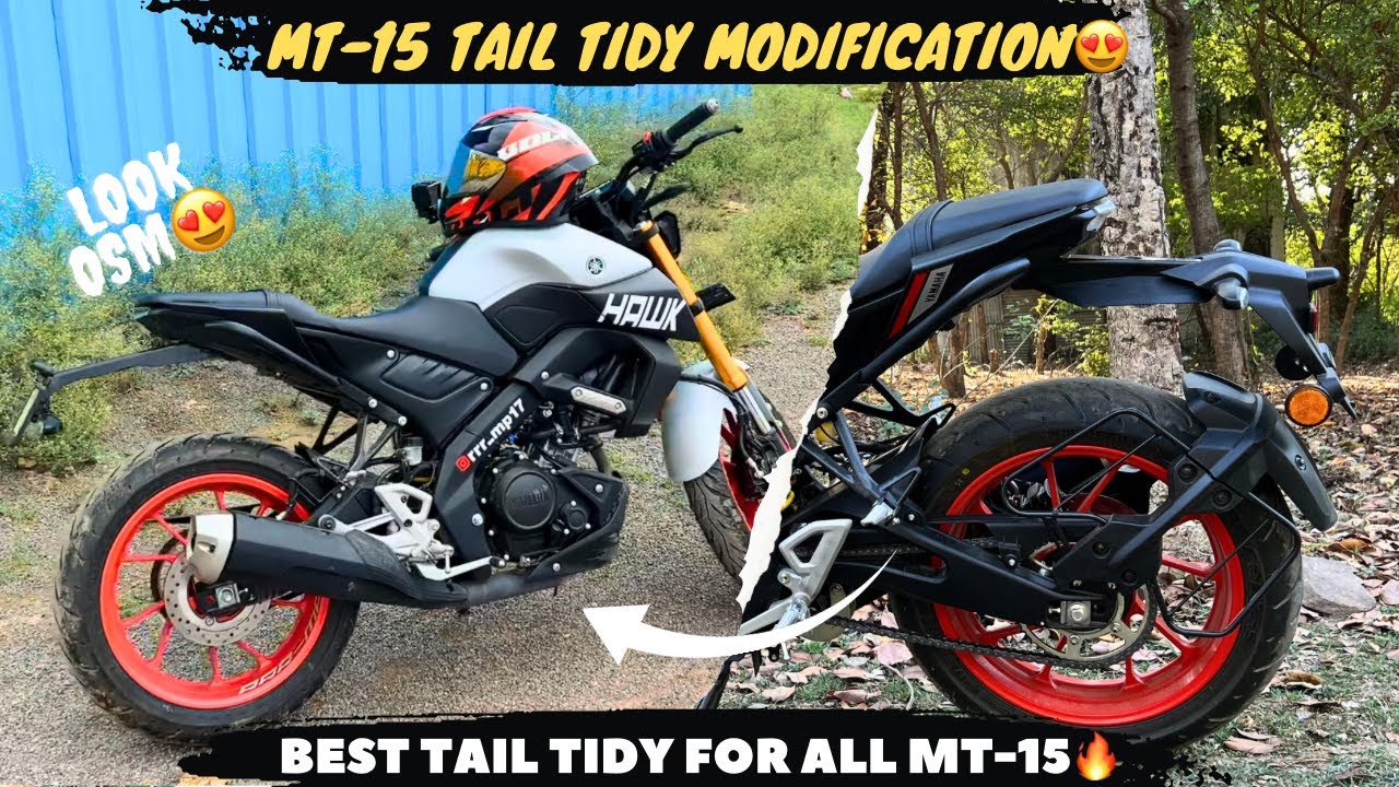 MT-15 Tail Tidy Modification 2023 | Best Tail Tidy For mt15v3 | pahle Se Or Bhi Acchi Lag Rahi 😍 |