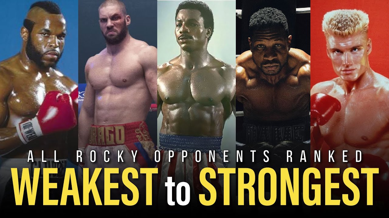 Every Rocky/Creed Opponent Ranked from WEAKEST to STRONGEST