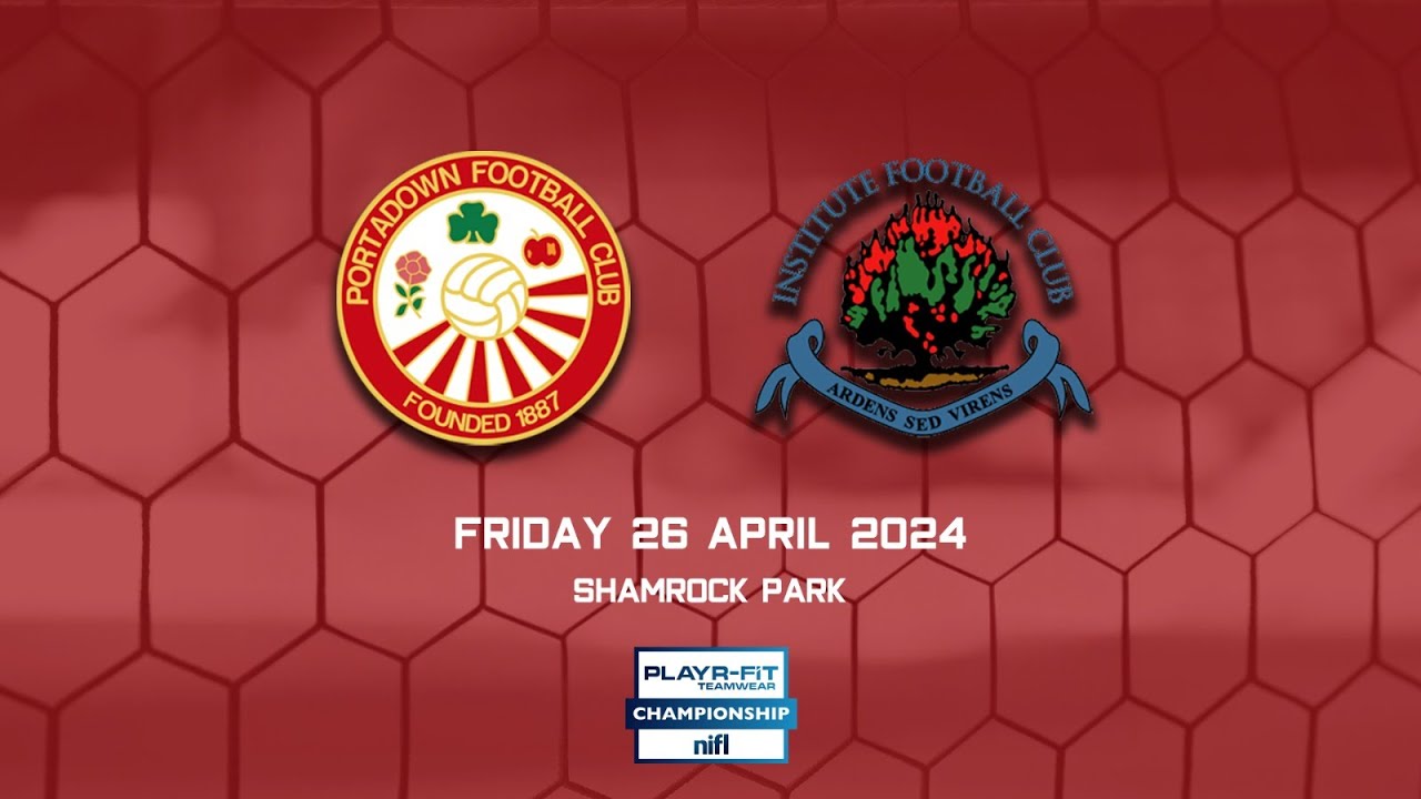 Portadown lift the Championship Title 2024