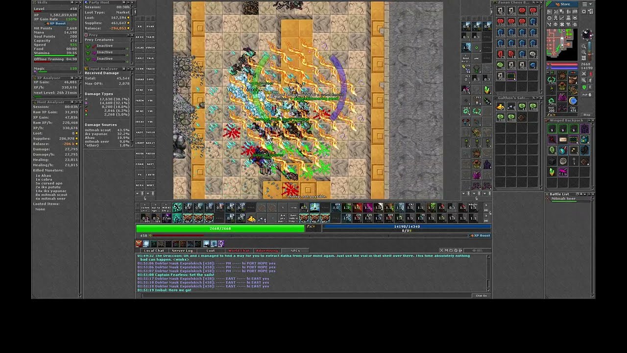 [Boss report] Atab + Mitmah Vanguard 450 ED with team. No commentary