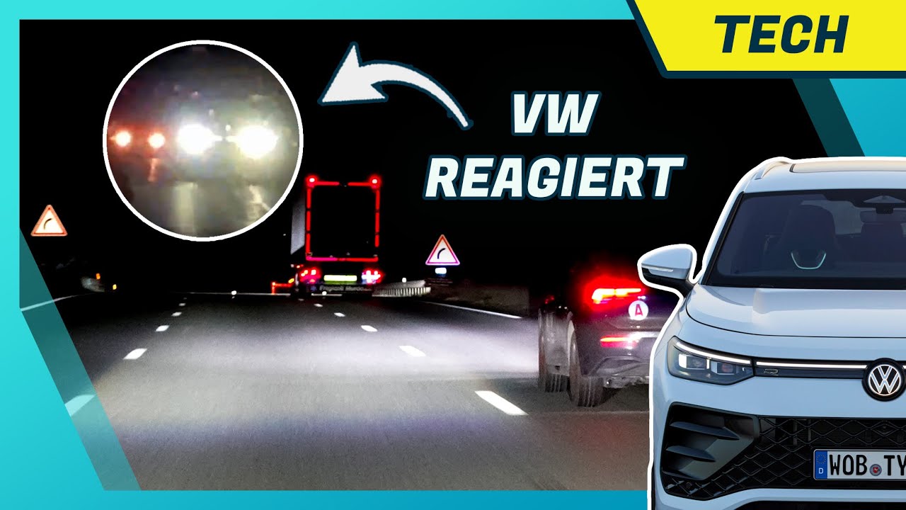 IQ.Light im VW Tayron | Besser als im Tiguan? | Nachtfahrt | Lichtdesign | Funktionen