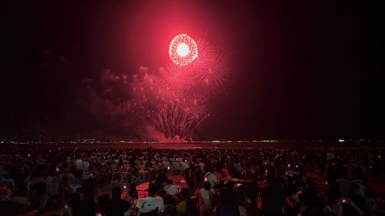 Pattaya fireworks festival 2024 @pattayalovers3102
