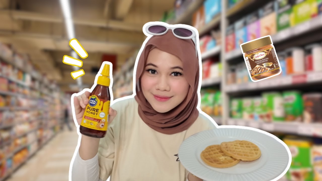 🛍️GROCERY NAK BUAT WAFFLE🧇 | VLOG | MALAYSIA | CaptainYani🫧