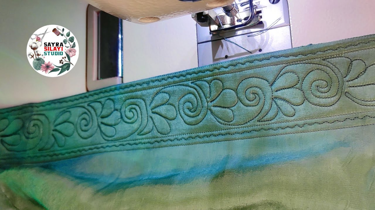 Trending 💥 salwar mohri design || Easy poncha design for beginners Step By Step 