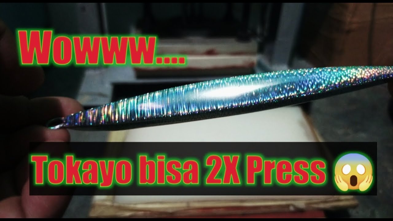 Tutorial pres metal jig Tokayo 2x pres #Part.3