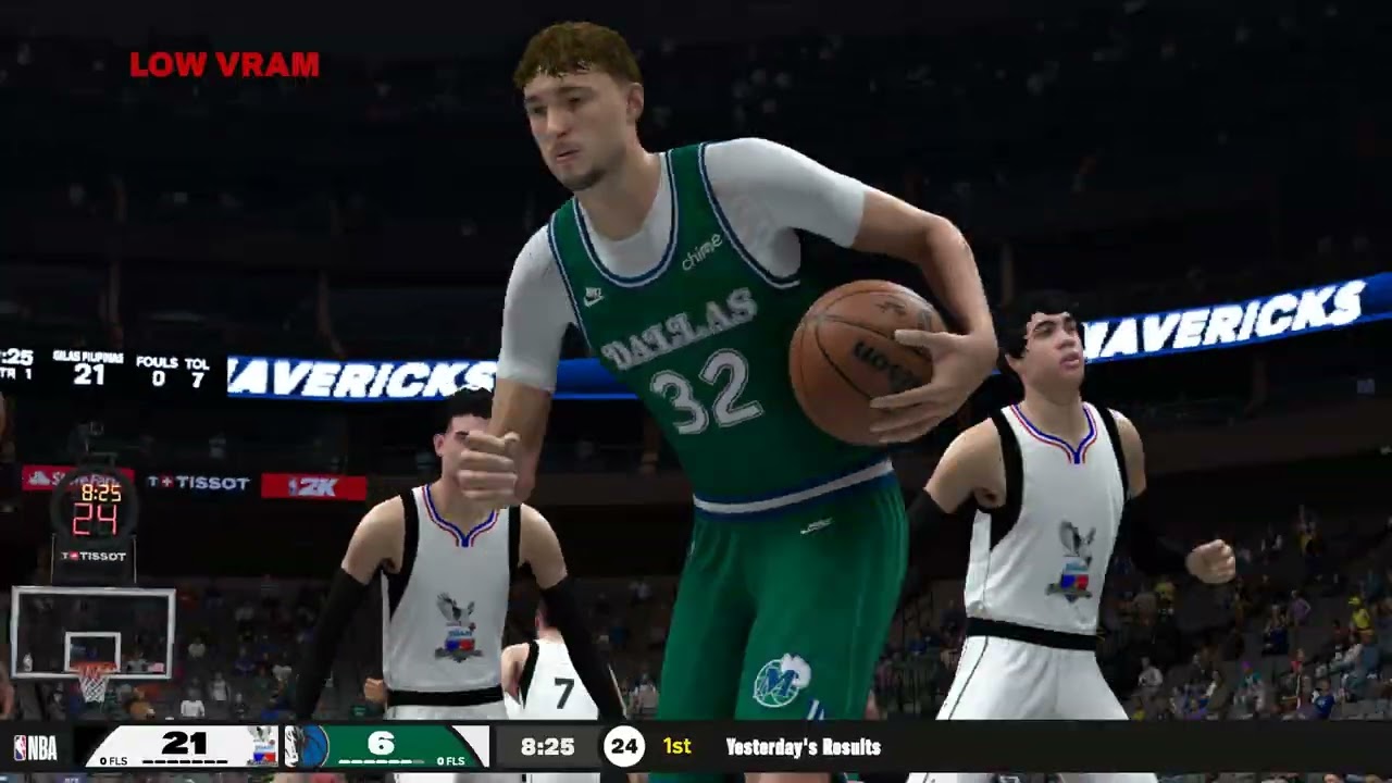 NBA 2K26 - MyLeague Gameplay VS. Dallas Mavericks (Reg. Season Date: October 27, 2025)
