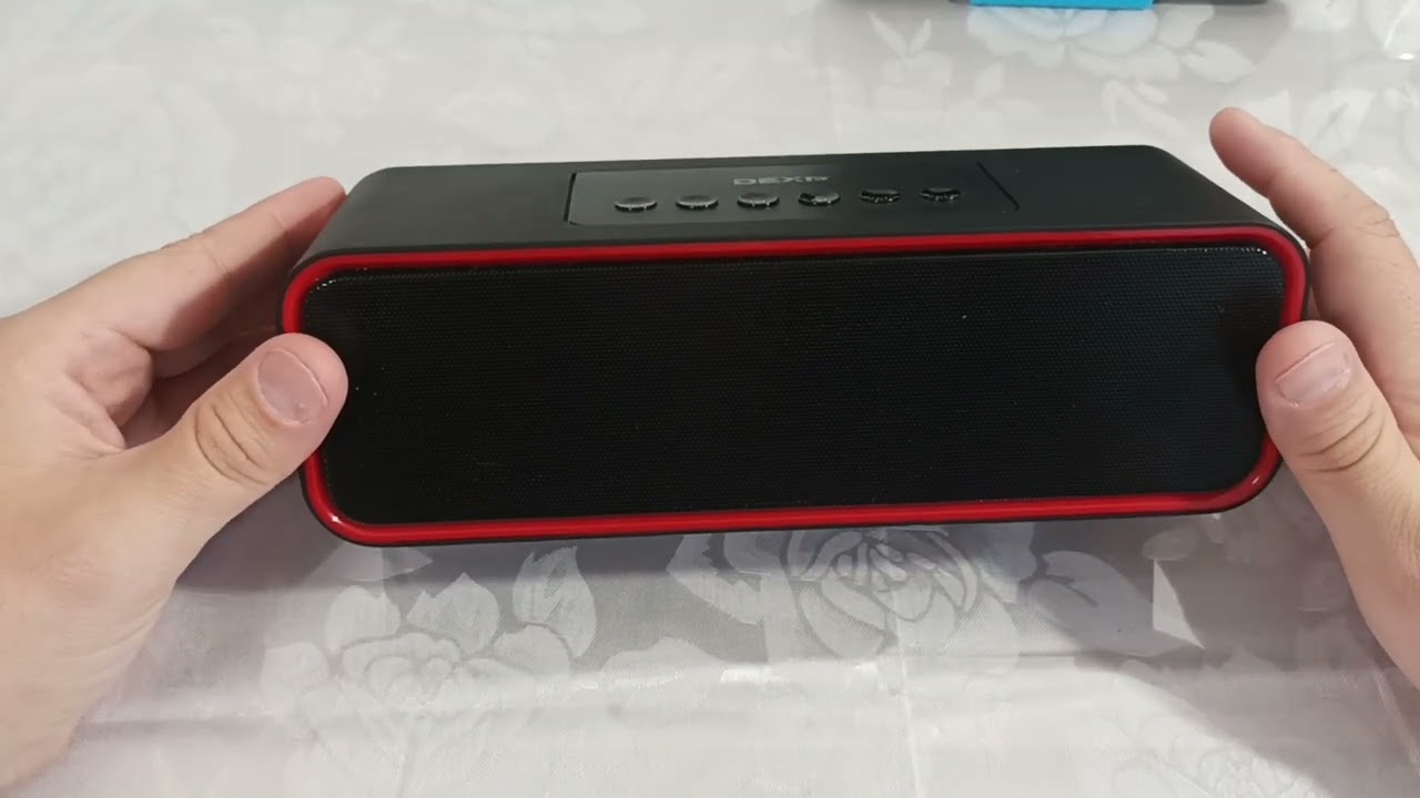 DEXP P250 блютус колонка с радио и будильником