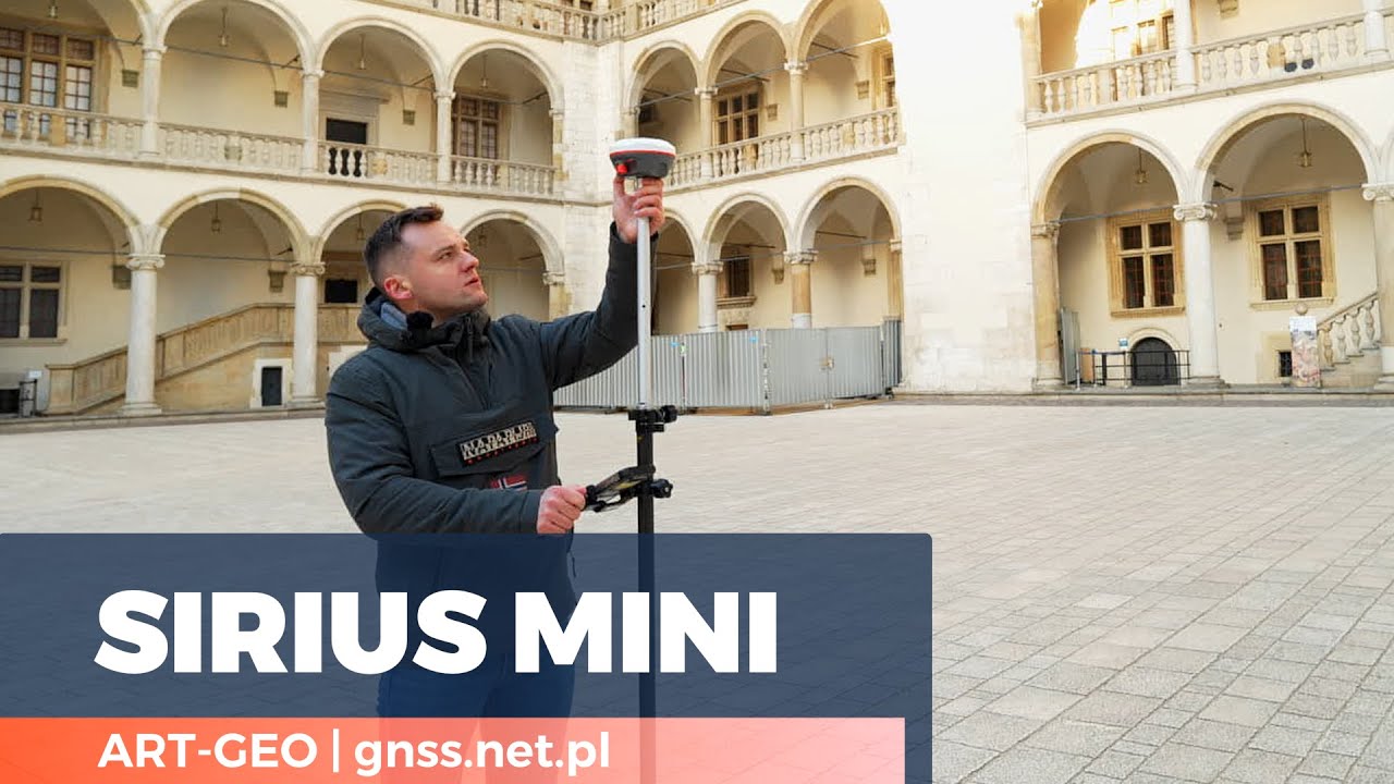 SIRIUS mini - odbiornik GNSS z imu i kamerą od ArtGeo