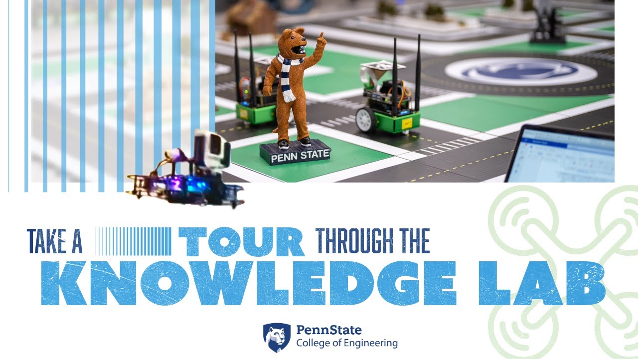 Virtual tour of the Knowledge Lab at Penn State for mechanical engineering students