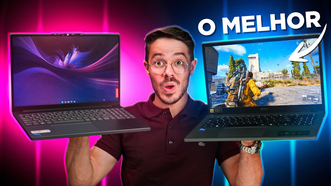 Os Melhores Notebooks até R$3Mil para comprar no inicio de 2026