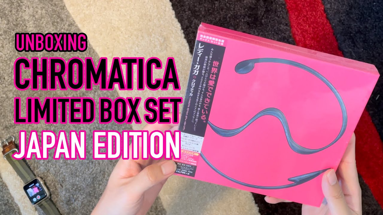 Chromatica Limited Box set JAPAN edition unboxing