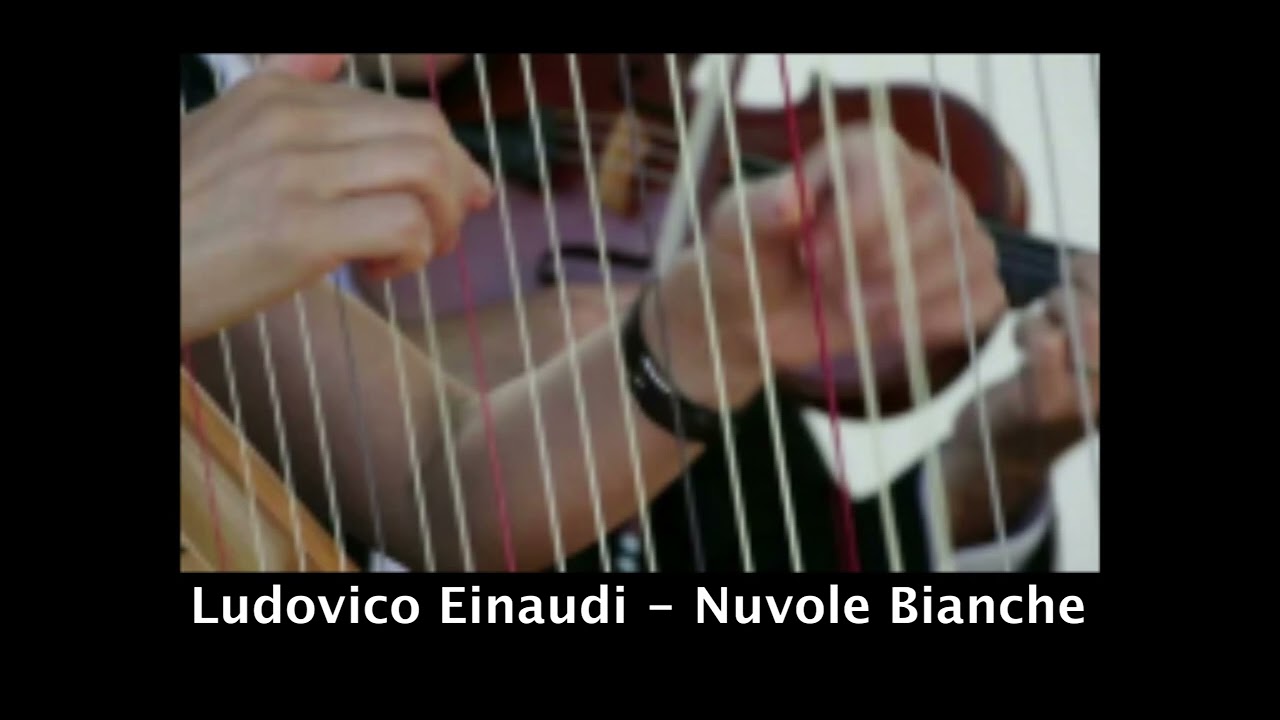 Ludovico Einaudi - Nuvole Bianche, [Celtic Lever Harp & Violin Duet, FREE SHEETS