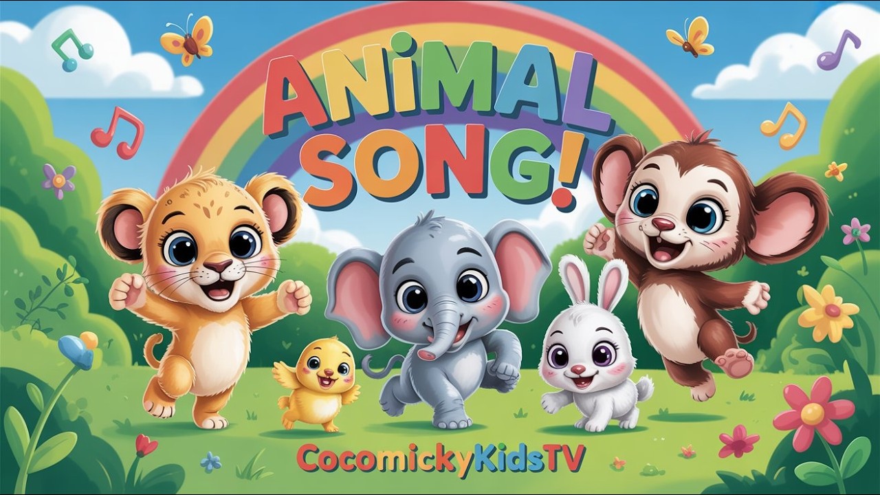 Animal Song | Nursery Rhymes & Kids Songs @CocoMickyKidsTV