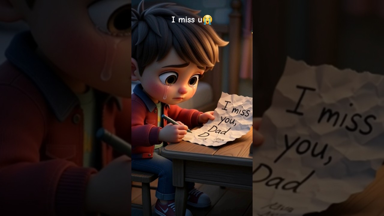 7-Year-Old Boy in Red Jacket – 3D Heartbreaking Story 