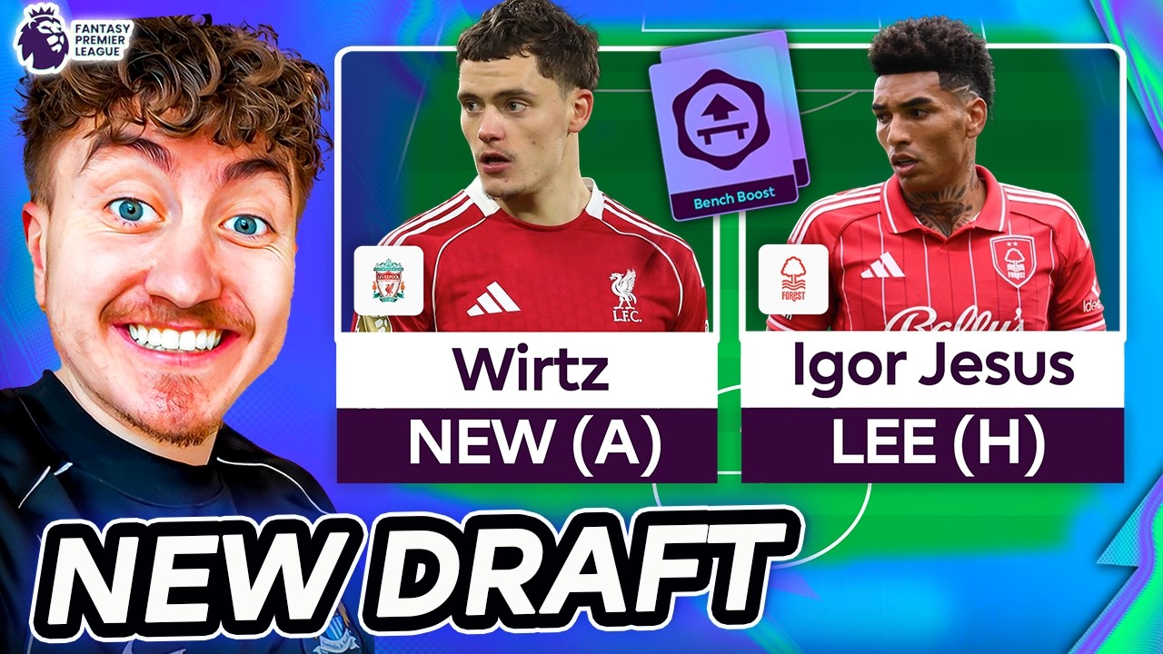 СКАМЕЙКА ЗАПАСНЫХ В 1-М ИЛИ 2-М ТУРЕ? 🤔 | Мой новый драфт FPL! 🔥 | Fantasy Premier League 2026/27