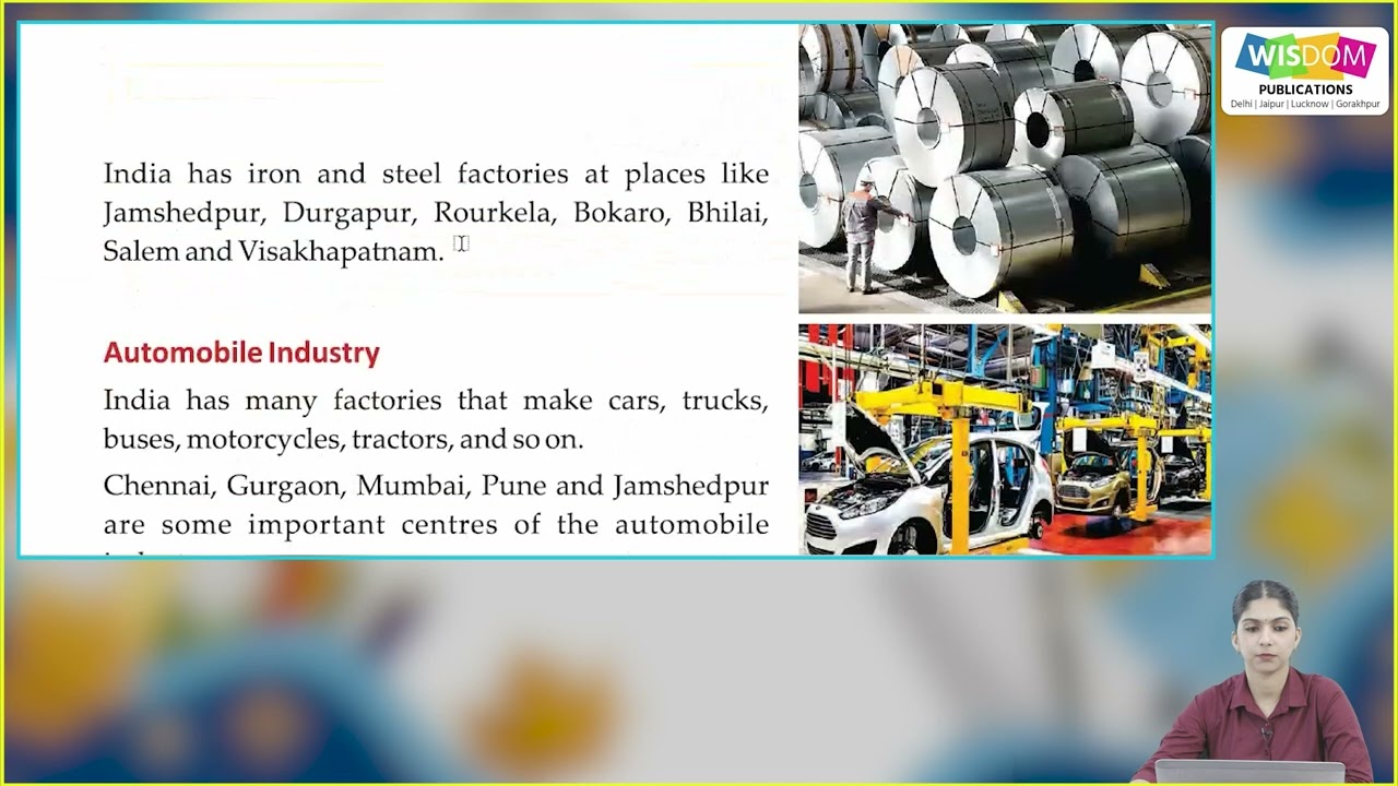 CH 8  | Wisdom Publication  | SST  | Class 04 | Agriculture and Industry | For children