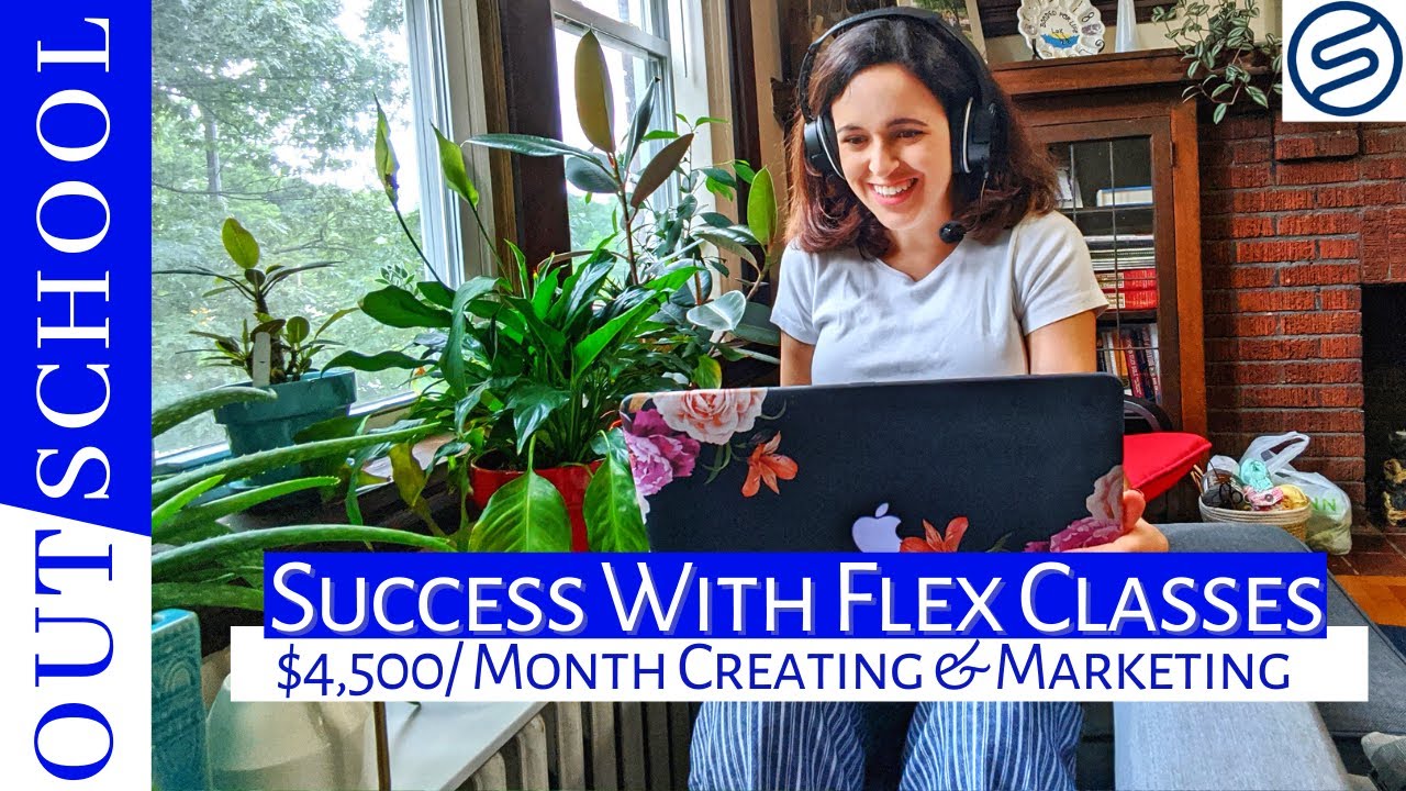 $4,500/ Month → OUTSCHOOL FLEX CLASSES | Creating, Scheduling, & Marketing My Courses As A Teacher