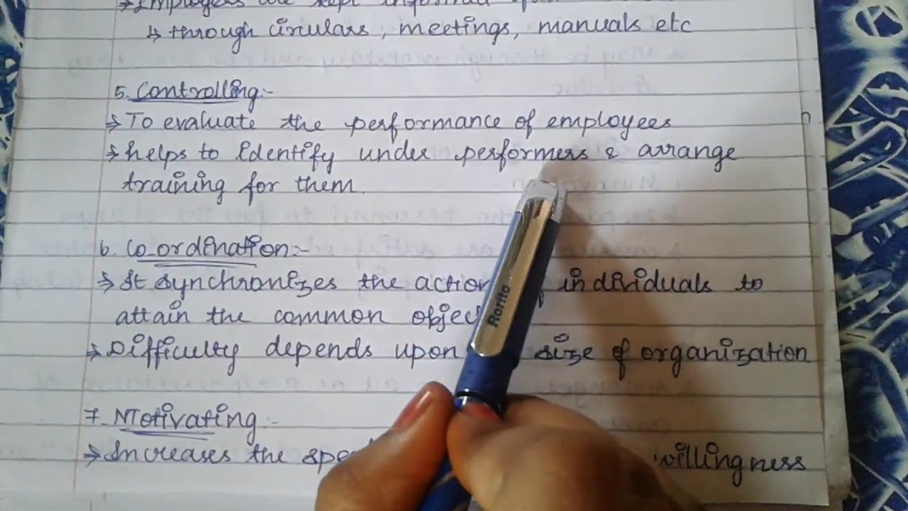 commerce functions of management easy learning in tamil