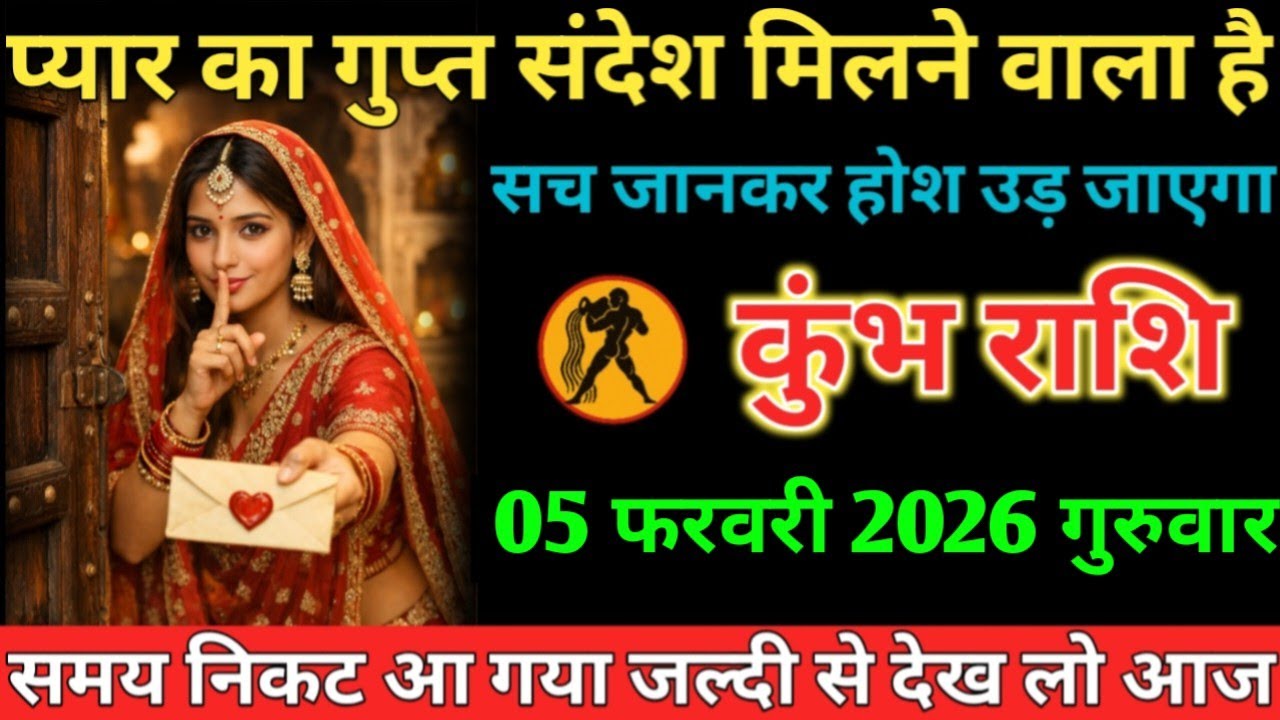 #कुंभ प्यार का गुप्त संदेश मिलने वाला है सच जानकर होश उड़ जाएगा 02 फरवरी 2026 सोमवार