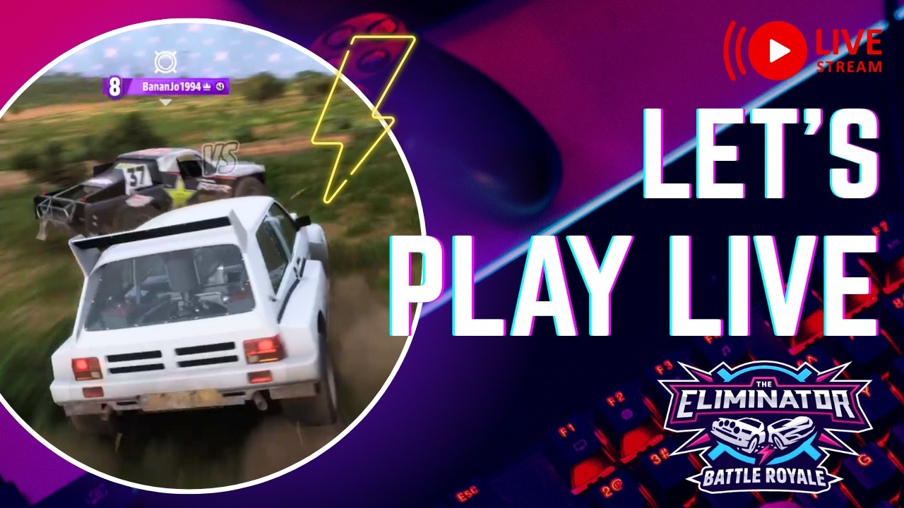 Let's play the Eliminator in Forza Horizon 5 together LIVE! (7th stream)