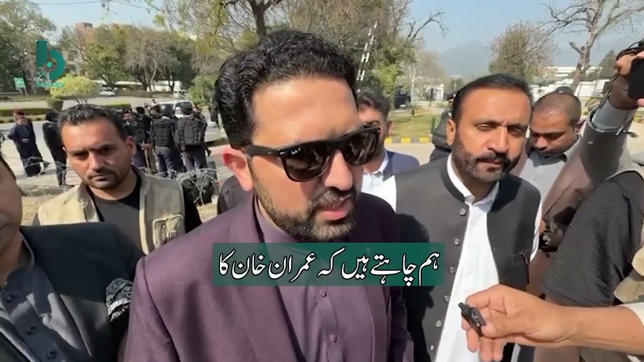 وزیراعلیٰ خیبر پختونخوا سہیل آفریدی کی  سپریم کورٹ کے باہر میڈیا سے گفتگو