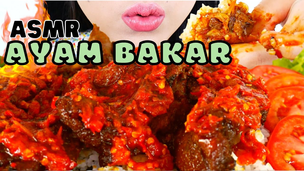 NIKMAT MANA YANG KAU DUSTAKAN🤤✨ ASMR AYAM BAKAR SUPER BERBUMBU🍗😍