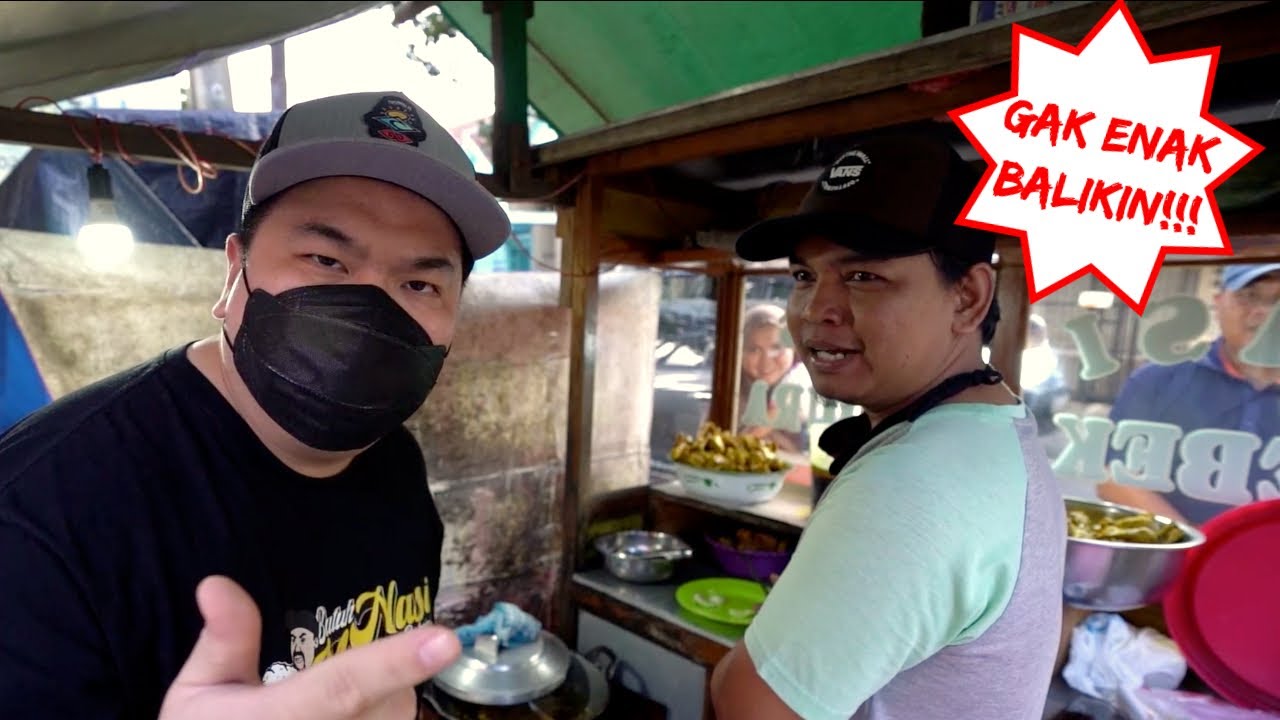 ABANGNYA NGOTOT KALAU GA ENAK BALIKIN!!!