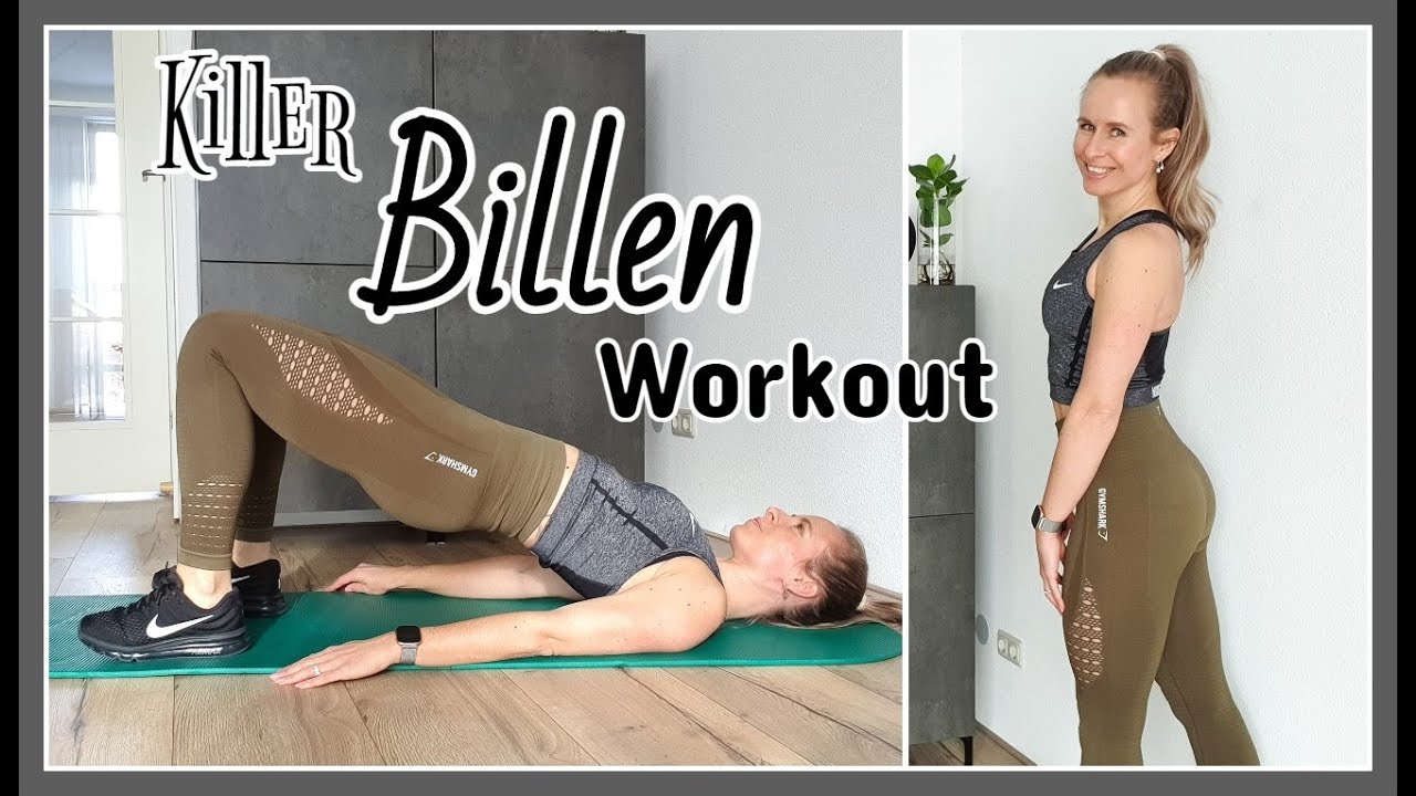 20 min. Killer Billen Workout - Thuis trainen! //OPTIMAVITA