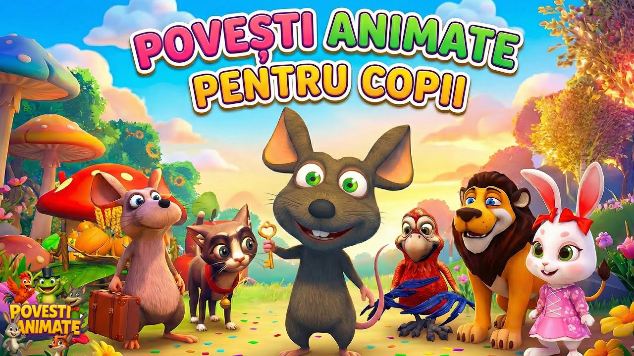 Aventurile Micului Șoricel 🐭 | Povești Animate pentru Copii (Compilație Desene &icirc;n Rom&acirc;nă)