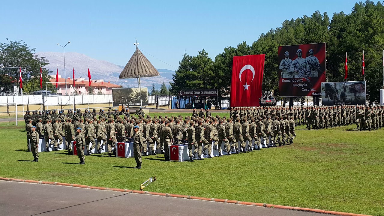 2018 Isparta eğirdir Komando Okulu (Özel Eğitim) Yemin Töreni Part-6