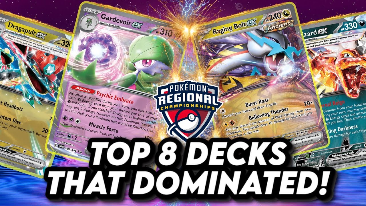 Top 8 Pokémon TCG Decks From Toronto Regionals – Gardevoir, Charizard, Dragapult & More!