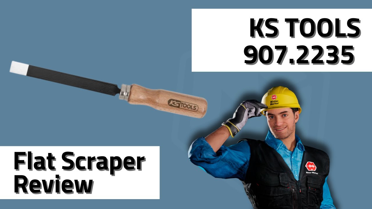 KS TOOLS 907.2235 Flat Scraper Review 2025 | Precision & Power