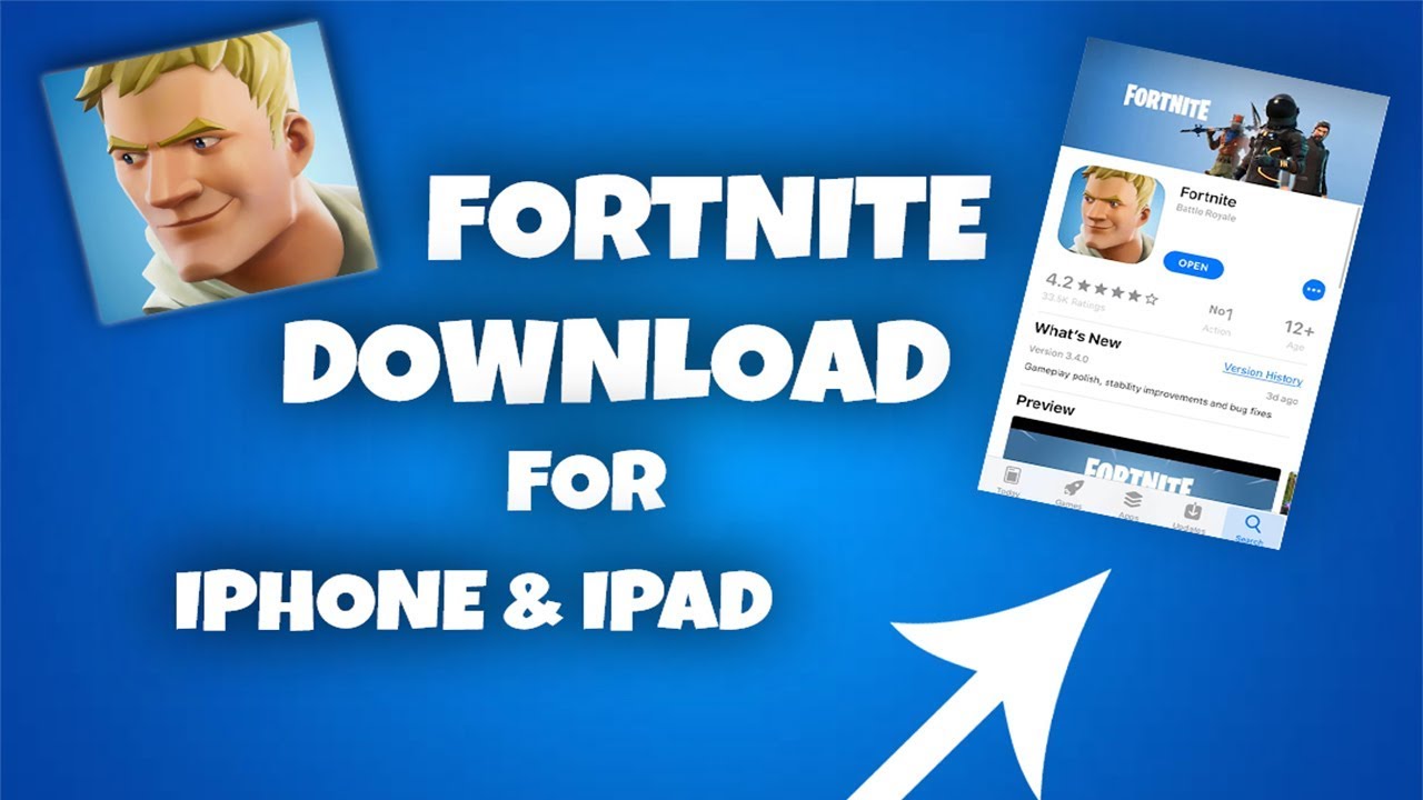 How to Get Fortnite on iPhone (SE, 6S, 7, 8, X) iPad (Mini 4, Air 2, 2017, Pro) 2018! [NO COMPUTER!]