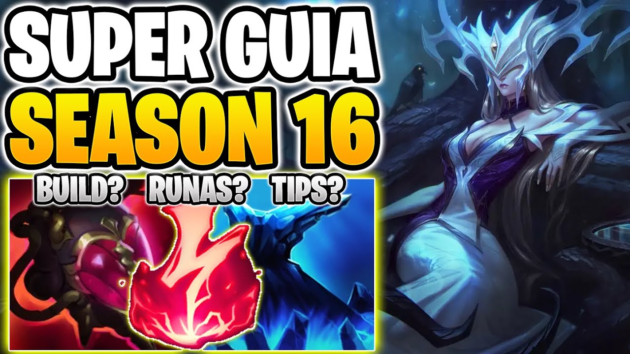 GUIA DE LISSANDRA SEASON 16 | COMO JUGAR LISSANDRA MID FACIL Y RAPIDO | HABILIDADES, CONSEJOS, BUILD