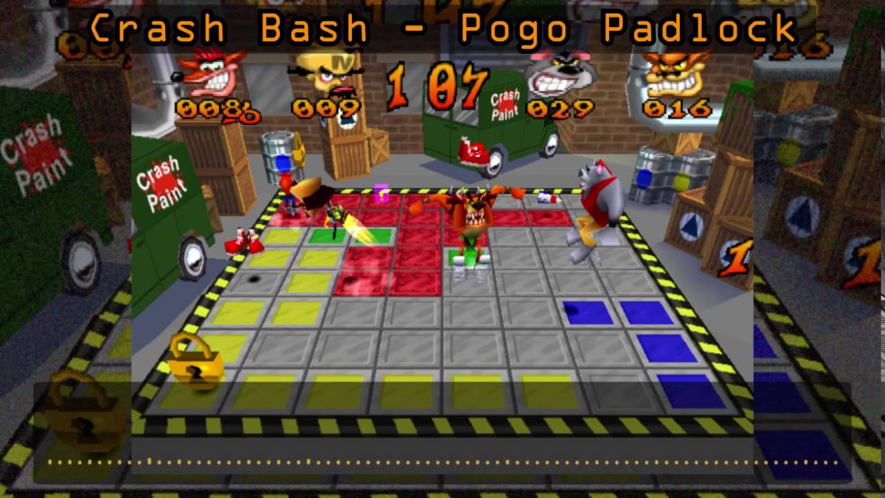 Crash Bash - Pogo Padlock (Funk Remix)