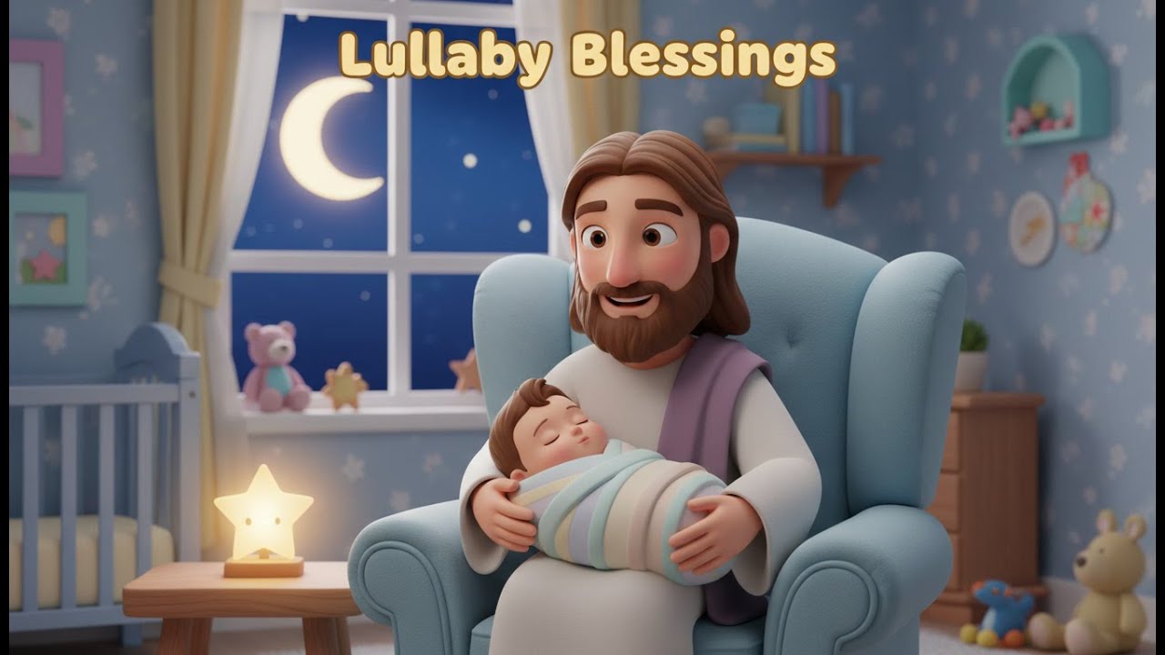 [2 Hours] Bible Songs for Baby Sleep 🌙 | Peaceful Christian Music for Rest & Healing