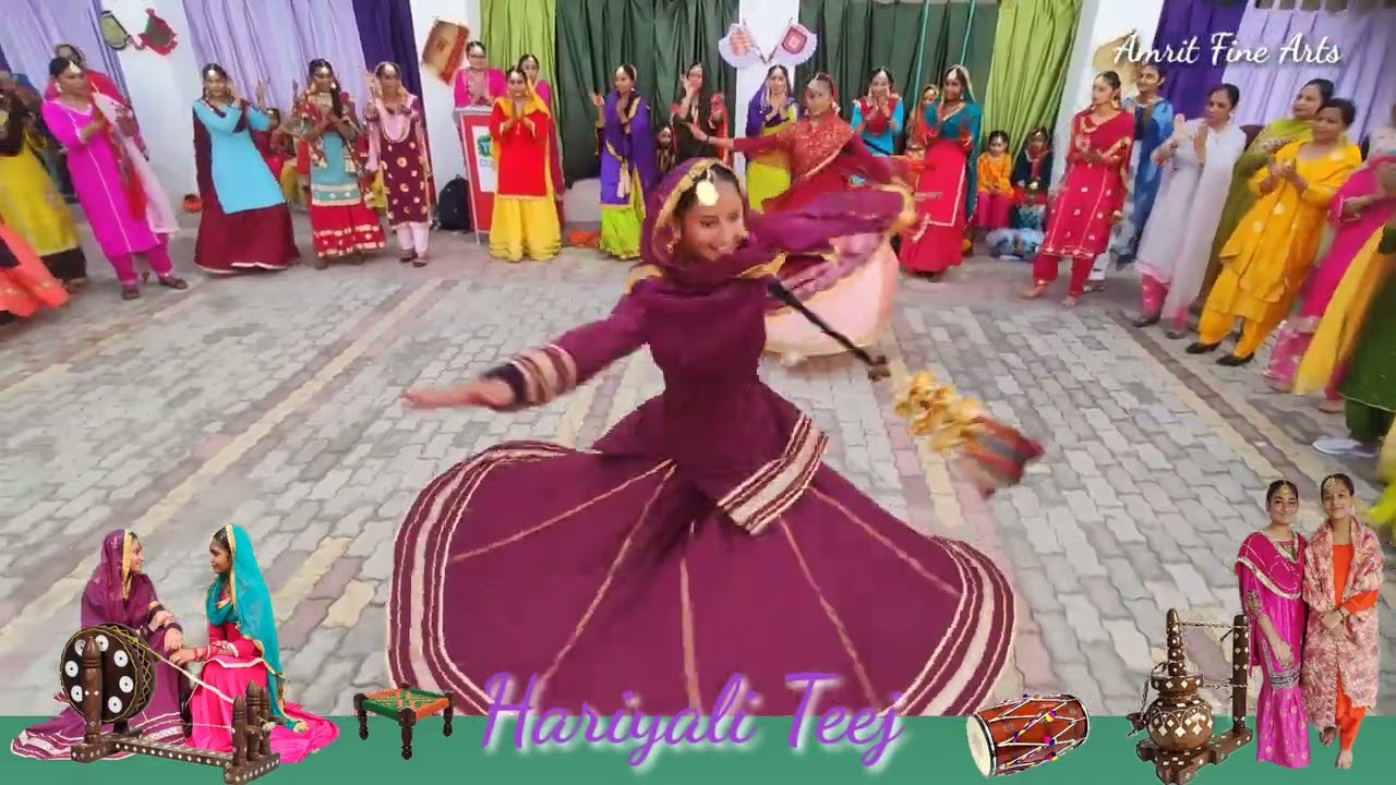 हरियाली तीज // ਤੀਆਂ ਪੰਜਾਬ ਦੀਆਂ // ਪੰਜਾਬੀ ਬੋਲੀਆਂ