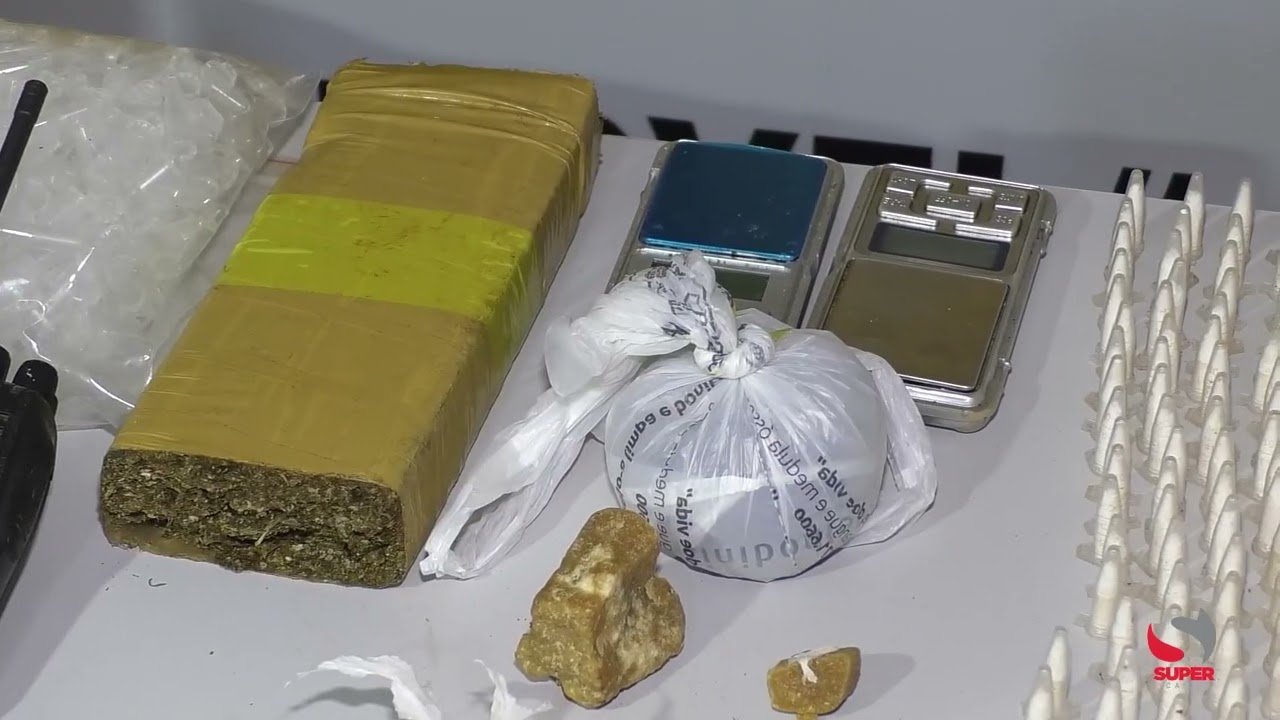 Grande operação da PM amanhece Caratinga com helicóptero e apreensões de drogas e armas de fogo