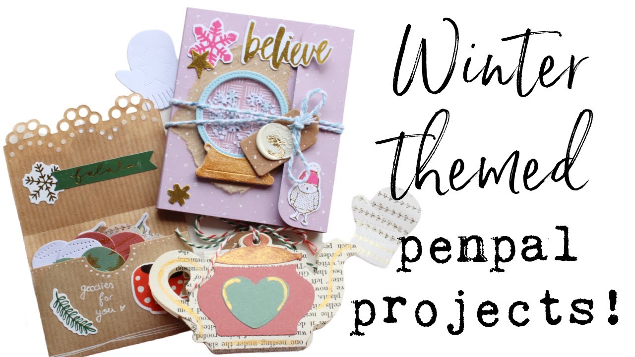 ❄️ Penpal With Me: Wintery Snail Mail Ideas! ⛄