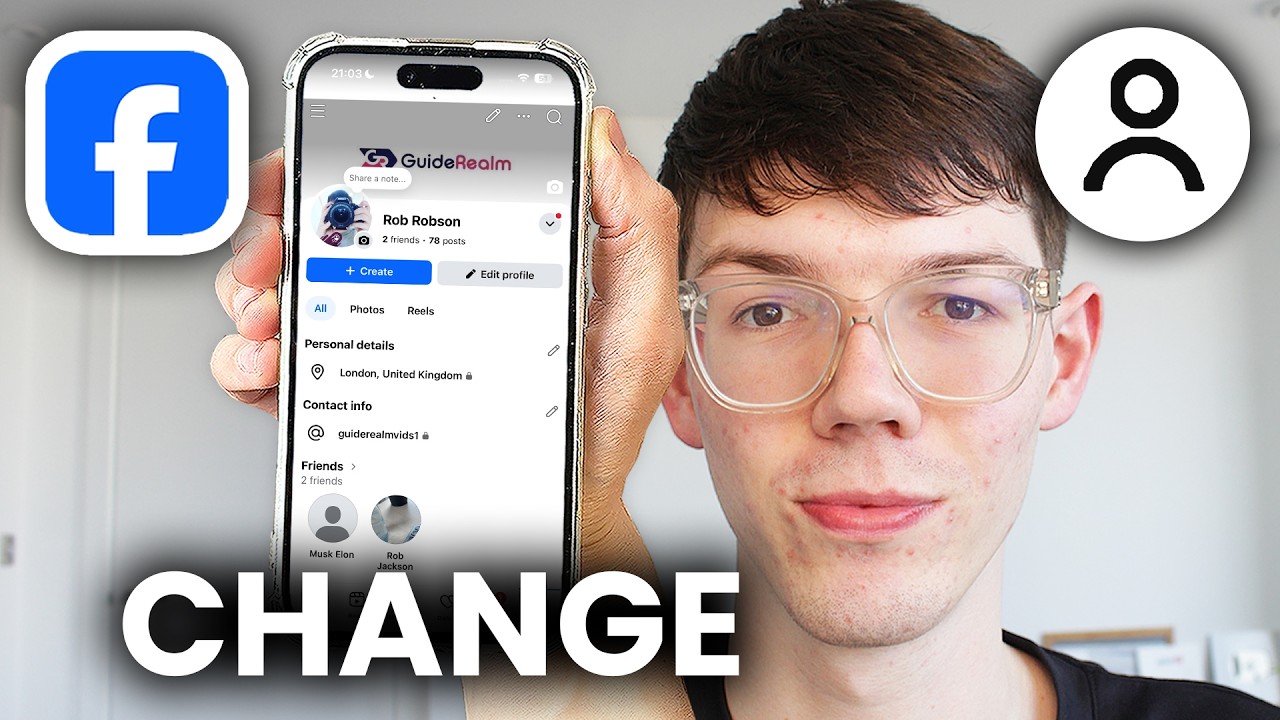 How To Change Your Name On Facebook - Step By Step