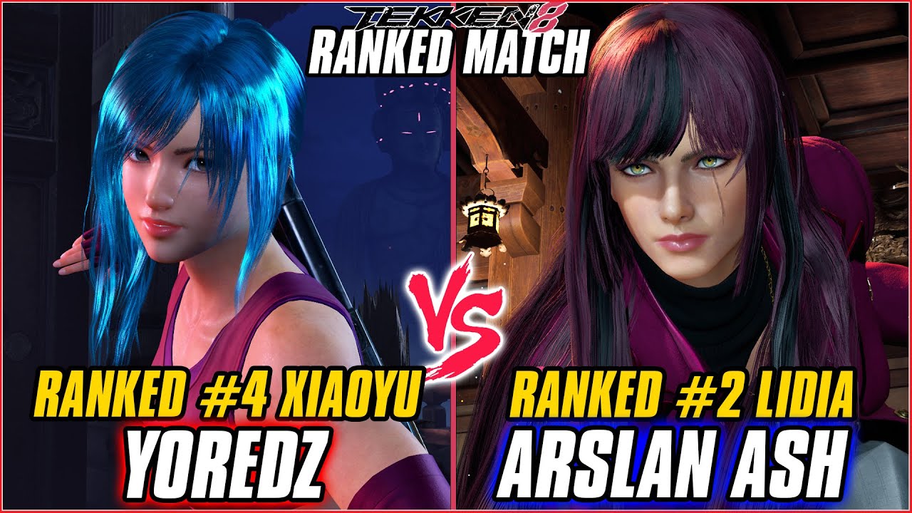TEKKEN 8 ▰ YOREDZ (#4 Ranked Xiaoyu) vs ARSLAN ASH (#2 Ranked Lidia) ▰ T8 HIGH LEVEL GAMEPLAY