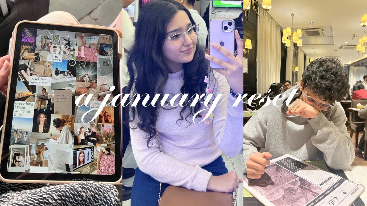 january- a month of resetting | planning, reflecting & being back home