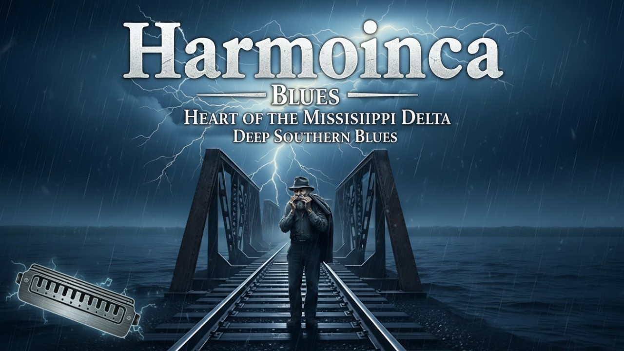 Harmonica Blues Mix | Classic Blues Harmonica – Vintage Delta Sound
